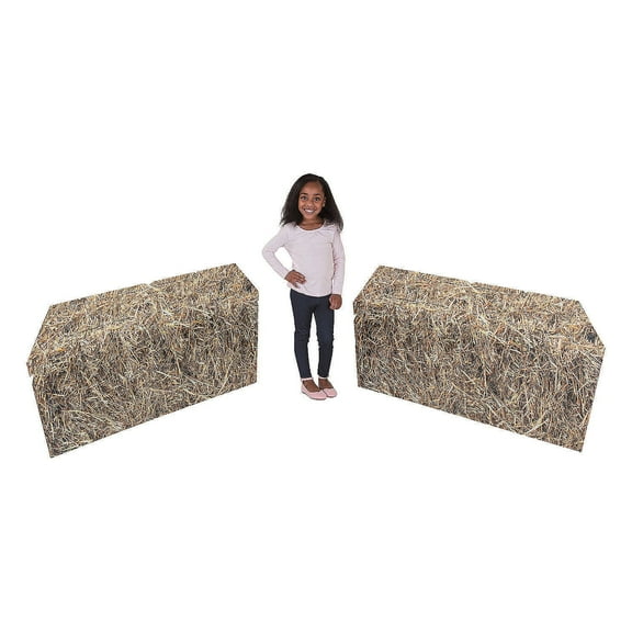 OTC Flat Hay Bale Cardboard Stand Ups, 2 Pack