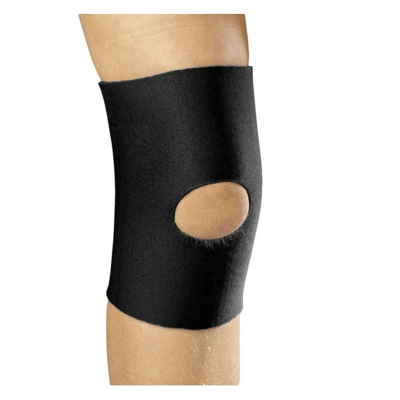 OTC KidsLine Knee Sleeve with Open Patella, Black, Small