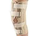 thumbnail image 1 of OTC Knee Support with Condyle Pads - Front Opening, Beige, Large, 1 of 3