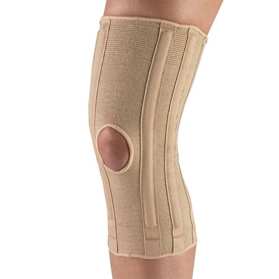 OTC Knee Support with Spiral Stays, Beige, X-Large