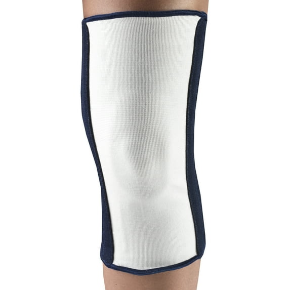 OTC Knee Support with Viscoelastic Insert, White, Small