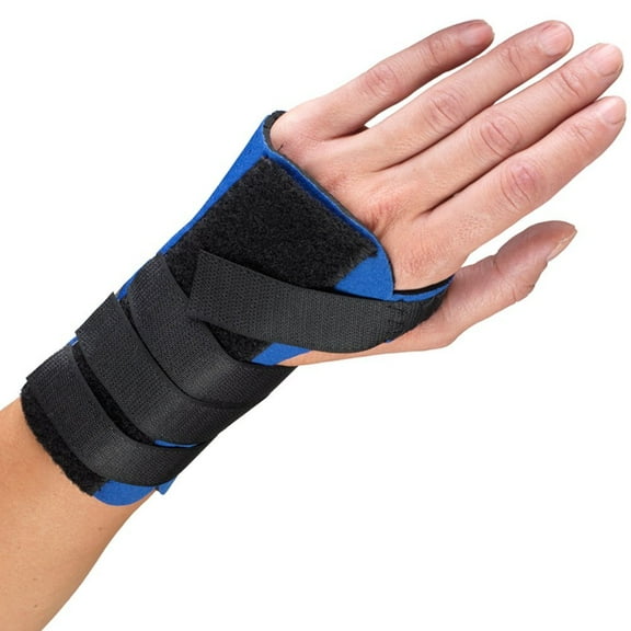 OTC Neoprene Cock-Up Wrist Sprint, Left Hand, Black, Large