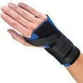 thumbnail image 1 of OTC Neoprene Cock-Up Wrist Sprint, Right Hand, Black, X-Small, 1 of 5