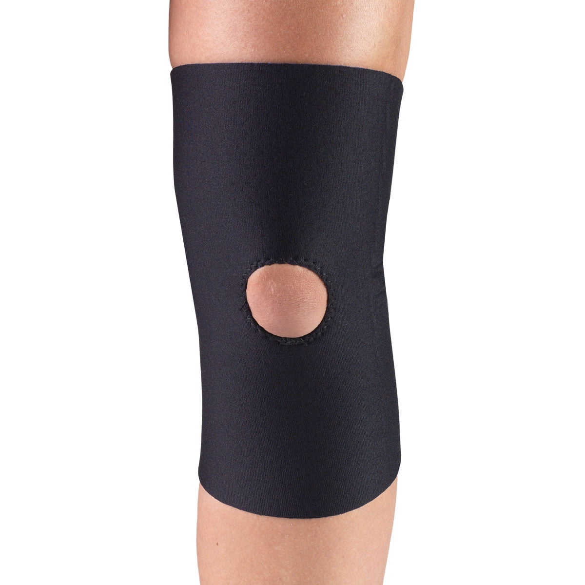OTC Neoprene Knee Support - Open Patella, Black, 2X-Large