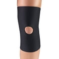 thumbnail image 1 of OTC Neoprene Knee Support - Open Patella, Black, Medium, 1 of 3