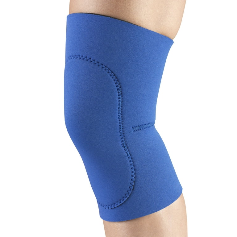 OTC Neoprene Knee Support - Oval Pad, Blue, Small
