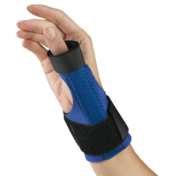 OTC Neoprene Thumb Splint, Blue, Small