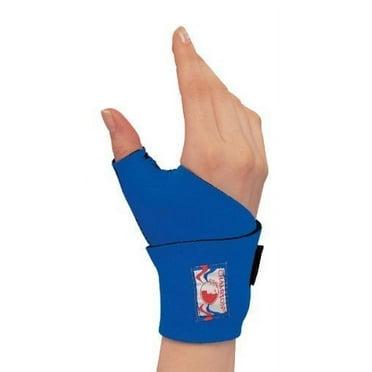 OTC Neoprene Wrist - Thumb Support, Blue, Small