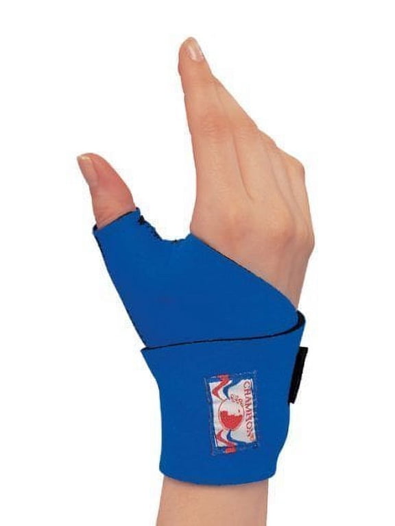 Neoprene Wrist - Thumb Support, Blue, Small