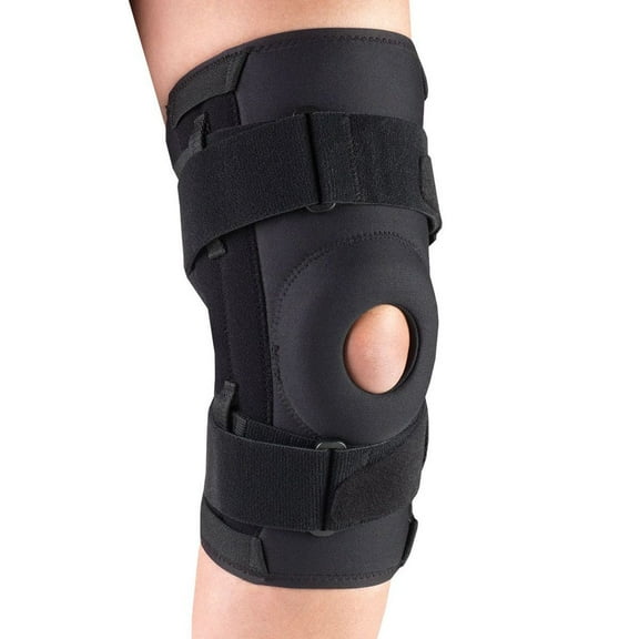 OTC Orthotex Knee Stabilizer - Spiral Stays, Black, Medium