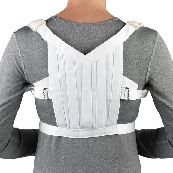 OTC Posture Control Shoulder Brace White Small (2455-S)
