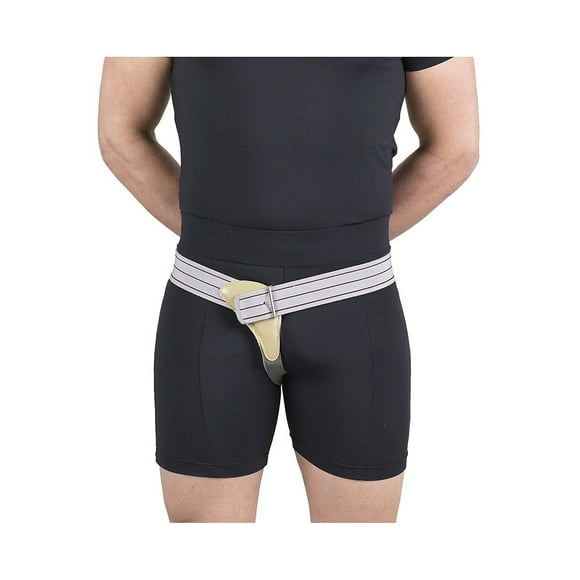 OTC Single Hernia Truss Right Side XL Gray/Silver (2936/R-XL)