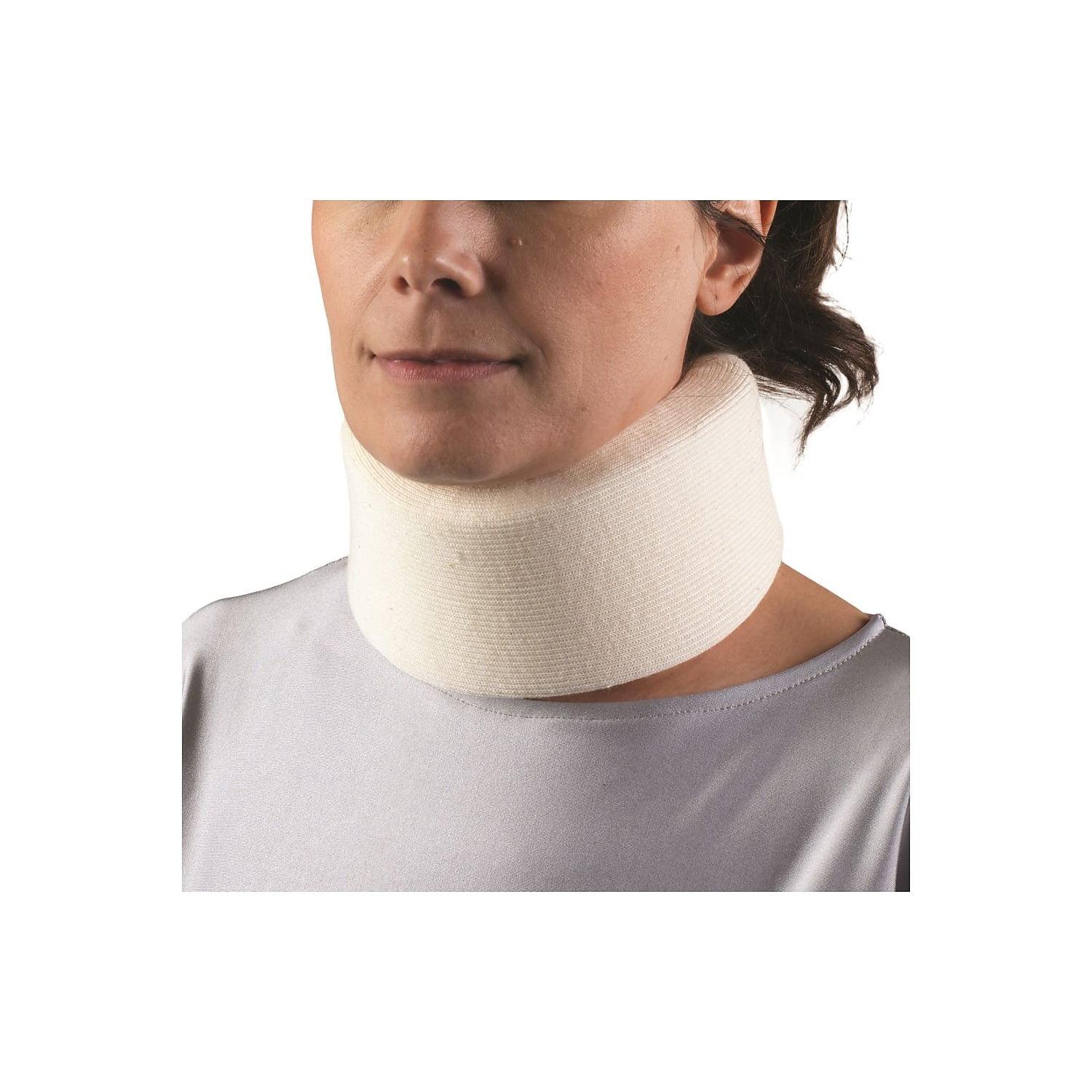 OTC Soft Foam Cervical Collar Lightweight Latex-Free Neck Brace, M