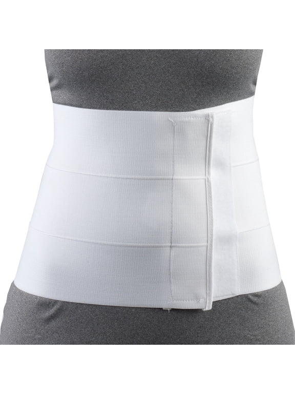 Three Panel Binder For Women - 9 inch, White, Medium