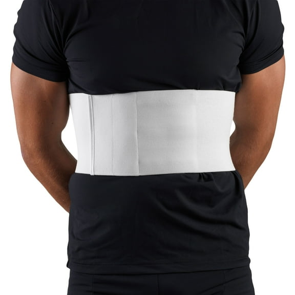 OTC Universal Rib Belt For Men, White, Regular