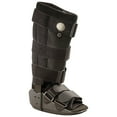 thumbnail image 1 of OTC Valuline Pneumatic High Top Walker Boot, Black, Small, 1 of 2