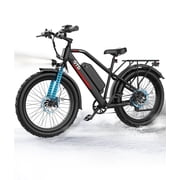 Electric Bike for Adults,1600W Fat Tire Ebike, 90+ Miles 28MPH E-Bicycles with Hydraulic Brakes, Fat Tire All-Terrain Electric Bicycle