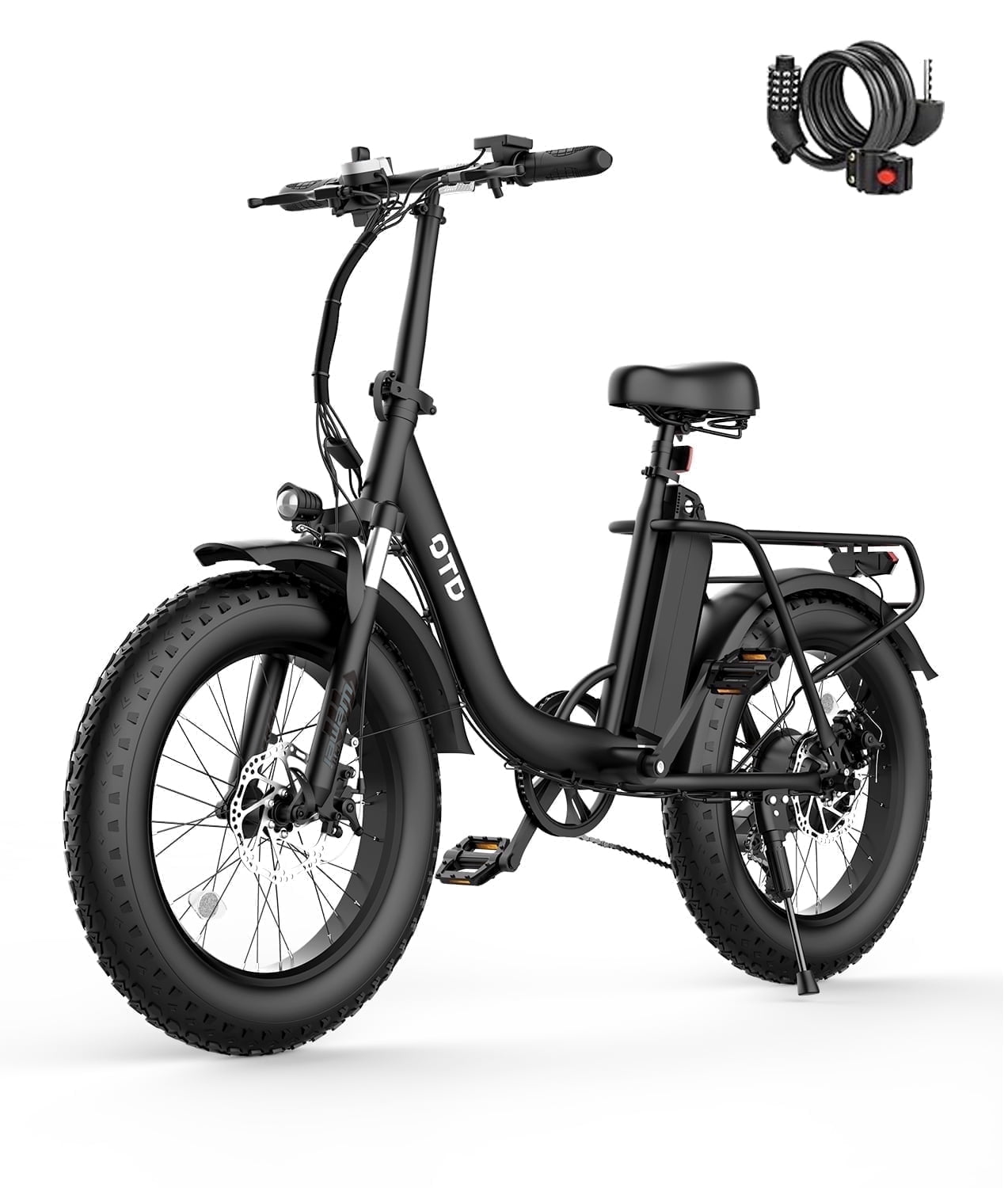 Electric Bikes For Adults [with Password Lock],1000W 20MPH Up to 45 Miles Electric Bicycles, 48V 624WH Removable Battery,20"*4.0" Fat Tire E-Bike,7-Speed（UL 2849）
