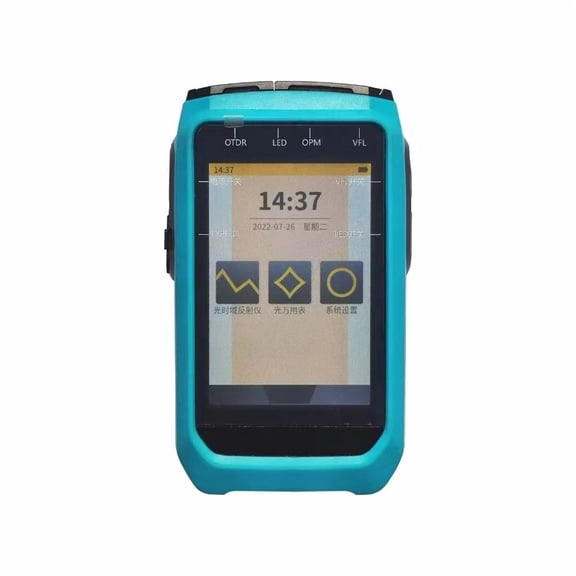OTDR Active Fiber 1550nm 20dB 60KM Optical Reflectometer Touch Screen OPM VFL OLS Fiber Tester Touch Screen Type-C FTTH ,Accurate