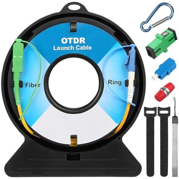OTDR Launch Cable Dead Zone Eliminator SC/APC-LC/UPC SM9/125 1KM Extension Cord for OTDR Fiber Tester$$other