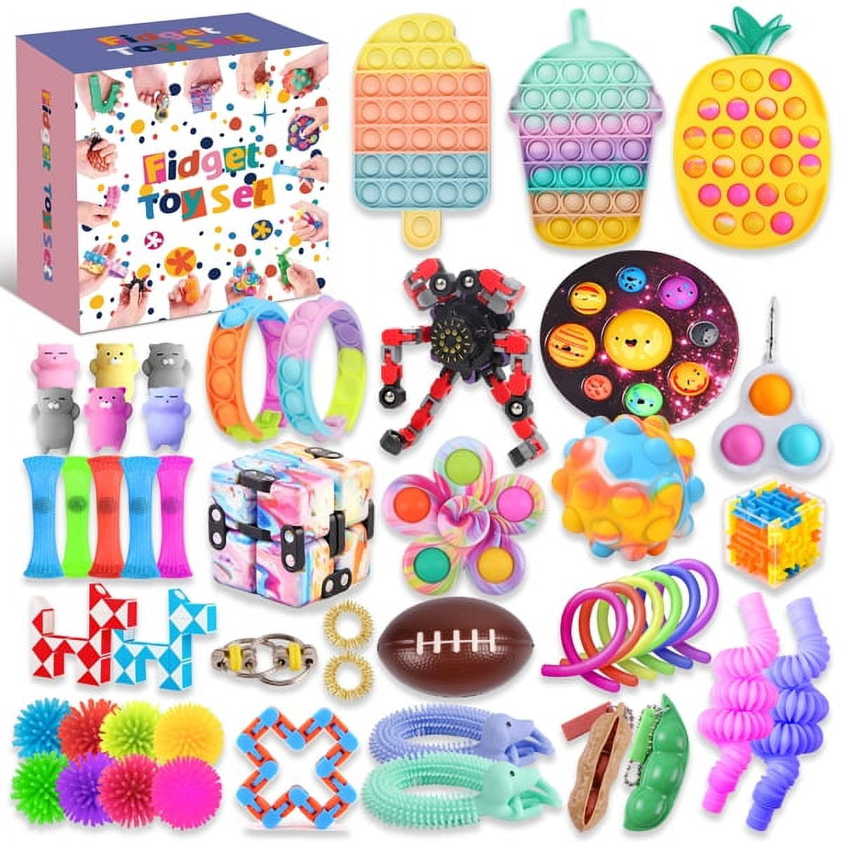 OTFitness Fidget Toys Pack Set Pop Fidgets Toy Sets Packs Fidget Toys