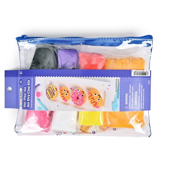 Hello Hobby Air Dry Clay Kit, 7 Colors with 3 Sculpting Tools, Kids Craft Set