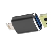 Lightning to USB Adapter for iPhone 14 13 Pro Max OTG 3.0 Cable Card Reader Data Transfer Digital Camera Memory Connector Cord Converter for Apple for iPad Photo Stick Dongle