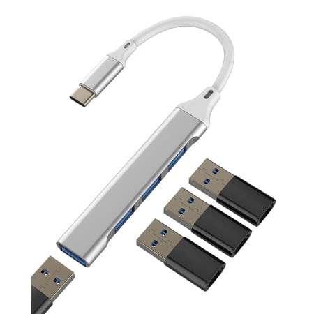 USB C OTG 3.0 Adapter for Apple Multiport USB A Card Reader MacBook Laptop for iPhone 16 15 Pro Converter Thunderbolt Data Transfer External Storage for iPad Accessories Compatible for Samsung