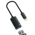 thumbnail image 1 of Lightning Male to USB Female Adapter OTG 3.0 for iPhone 14 13 12 11 Pro Max for Apple MFi Certified Digital Camera Cable SD Card Reader Flash Drive Keyboard Hub for iPad Air Lighting Car Adaptor, 1 of 7