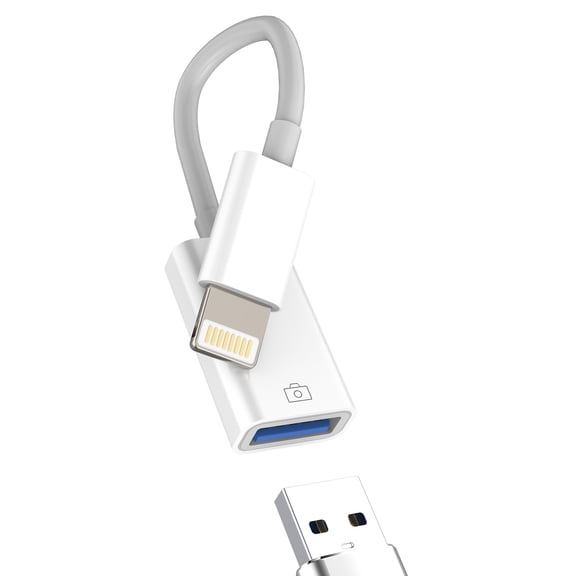 OTG Compatible for lightning male to USB3.0 Female Adapter Data Sync Cable 2.0 Compatible with for iPhone 11 12 13 14 pro mini Xr X xs 8Plus for iPad Air Camera,Card Reader,Flash Drive Mouse Hub MIDI