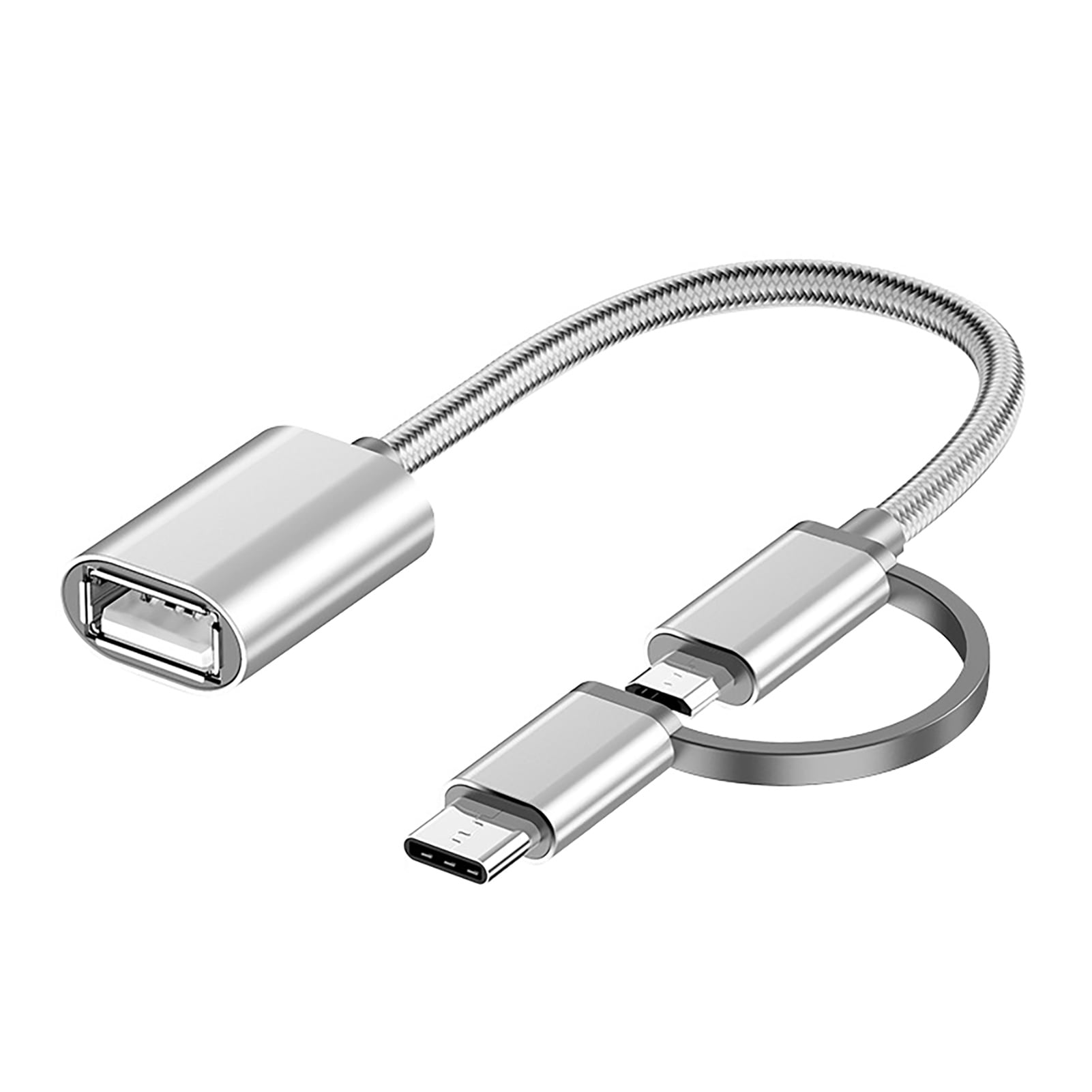 OTG Converter Cable Quick Transmission Stable Output Plug Play USB Type ...