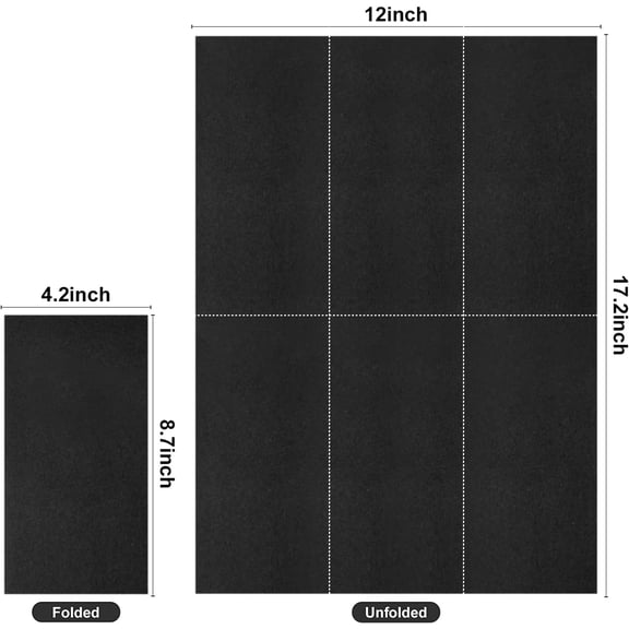 OTGFRF-100 Pack Linen-Feel Black Napkins Disposable Guest Paper Napkins Hand Towels for Bathroom Soft Absorbent Paper Napkins Everyday Kitchen Dinner Cocktail Party Wedding