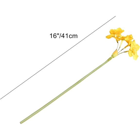 OTGFRF-12 Stems Yellow Silk Daffodils Artificial Spring Centerpiece Flowers for Outdoor Garden, Porch, Wedding, Home Decor