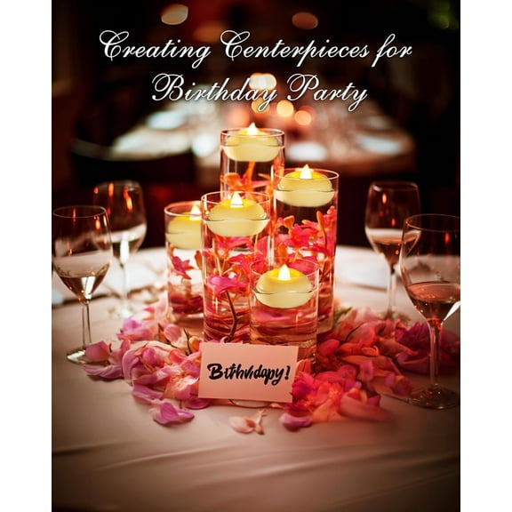 OTGFRF-24 Pack 2 Flameless Led Floating Candles, 200 Hour Battery Operated Flickering Waterproof Tealights for Cylinder Vases, Centerpieces at Wedding, Party, Pool, Holiday (Ivory Base)