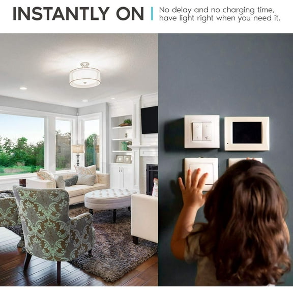 OTGFRF-A19 LED Bulb 60W Equivalent, 4000K Cool White, 800 Lumens, Dimmable Standard LED Light Bulbs 9W, Enclosed Fixture Rated, Energy Star, E26 Medium Base - Indoor and Outdoor (6 Pack)