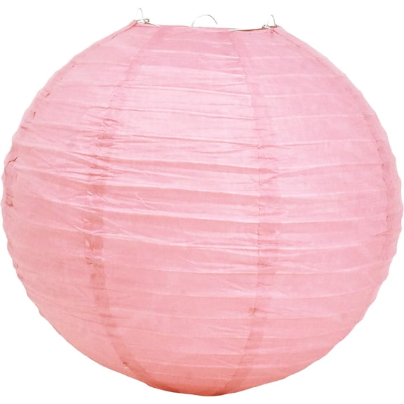 OTGFRF-Blush Paper Lanterns Wedding Party Decorations - 12 in 10 Round Japanese Chinese Lanterns Decorative Hanging Ceiling Decorations Lamp Shade