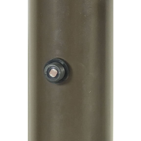 OTGFRF-Dusk-to-Dawn Button Sensor for Outdoor Fixtures and Lamp Posts Auto Photocell Control, 120V, UL Listed, Black (Pack of 1)