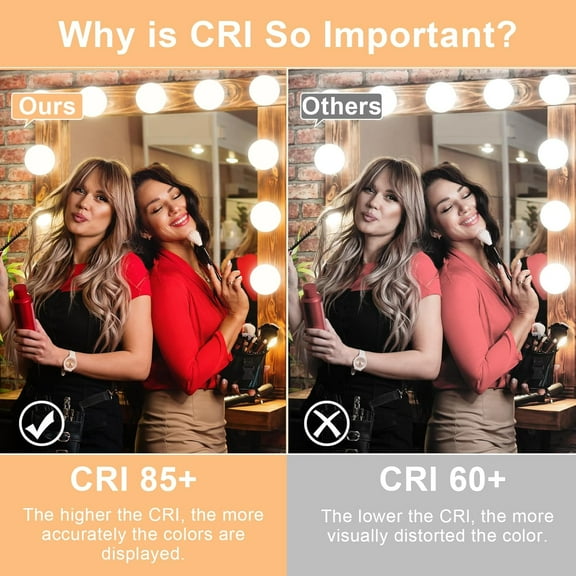 OTGFRF-G25 LED Vanity Light Bulb 5W (60W Incandescent Equivalent) 2700K Soft White,Decorative Globe Light Bulbs,E26 Base,500LM Perfect for Bathroom/Vanity Makeup Mirror,Non-Dimmable,4 Pack