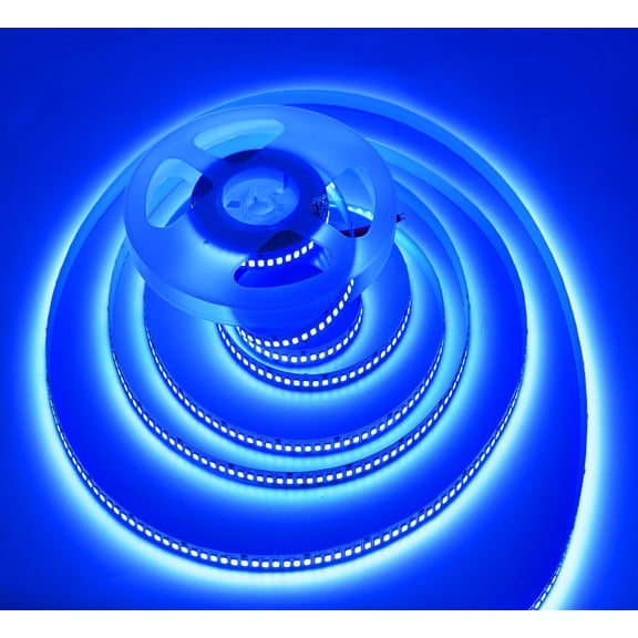 OTGFRF-LED Strip Lights, SMD 2835 LED Strip, DC12V 1200LEDs 16.4Ft 26000LM High Density LED Light Strips Tube Waterproof IP67, 3 Times Brightness Than SMD3528 LED Strip, Blue