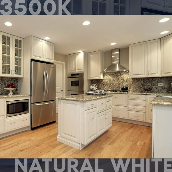 OTGFRF-Luxrite BR40 LED Light Bulbs, 85W Equivalent, 3500K Natural White, Dimmable, 1100 Lumens, LED Flood Light Bulb, 13W, E26 Medium Base, Indoor/Outdoor - Perfect for Office and Recessed Lighting