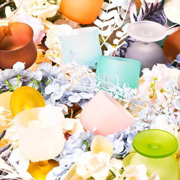 OTGFRF-MU16 Cocktail Glasses Margarita Goblet Glasses Crystal Zero Lead For Easter Drinking Party Birthday Wedding Anniversary Dolce Collection Glass 12.2 OZ