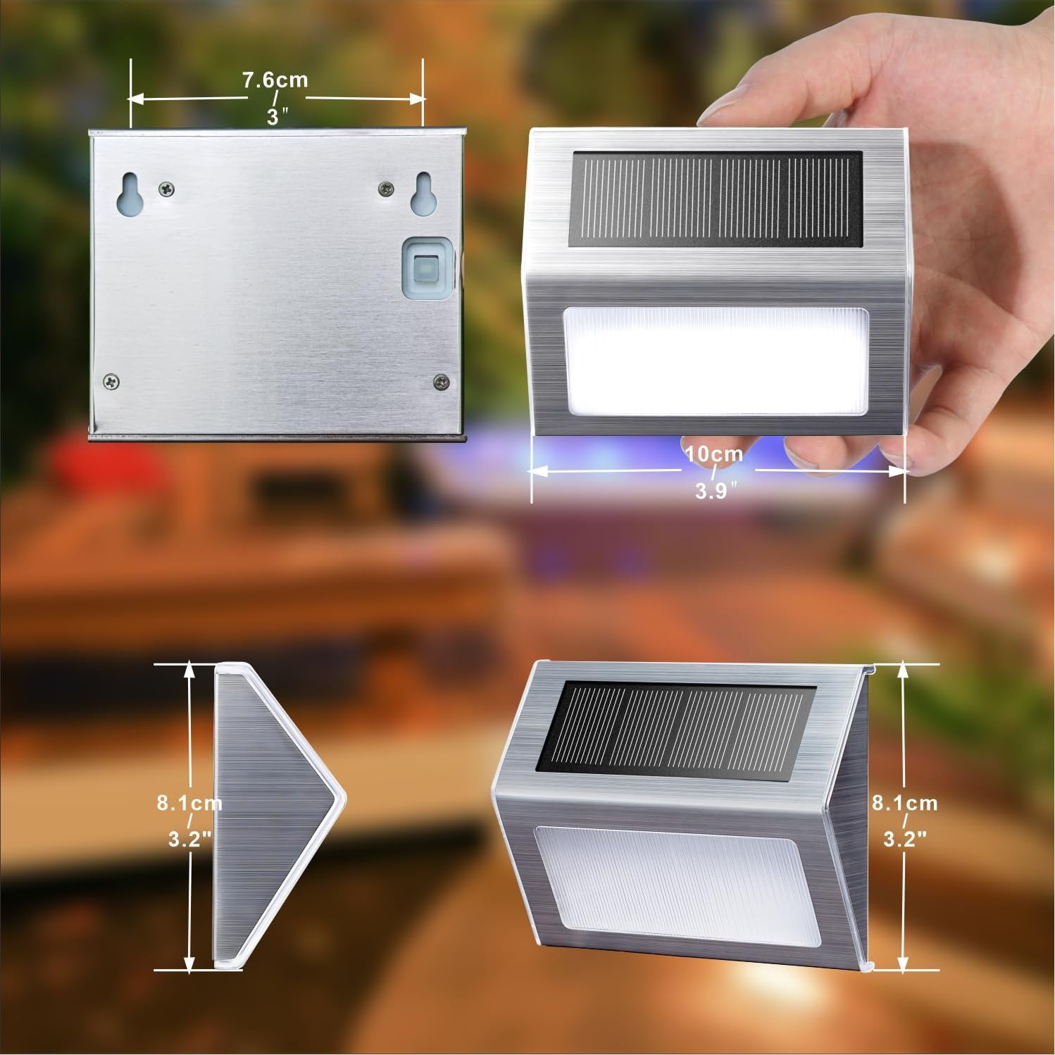 Hanukkah solar lights