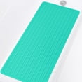 thumbnail image 1 of OTHWAY Extra Large Non-Slip Bath Mat with Strong Suction Cups, 36" x 17" Soft Rubber Shower Mat for Bathroom Floor, Durable & Skin-Friendly Bath Rug(Sea Green), 1 of 7