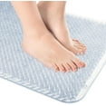 thumbnail image 1 of OTHWAY Non Slip Grassy Bathtub Mat :25.6x13.4 inches Spa Foot Massage Bathroom Rug,Quick Drain Shower Floor Mat for Elderly Pregnancy & Families(Clear), 1 of 9