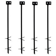 OTI 3/4" x 30" Mobile Home Double Disk Earth Auger Anchor (4 Anchor Pack)