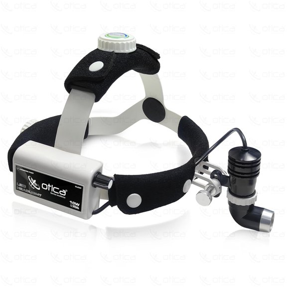 OTICA 10W ENT Surgical LED Headlight for Medical Examination, Multi-Purpose - Non Adjustable Focus - White