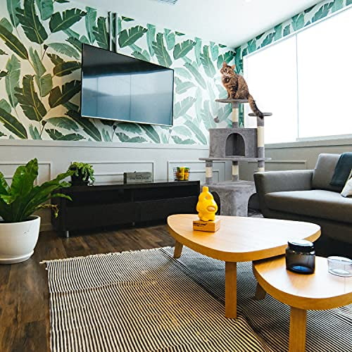 OTLIVE Newly Designed Cat Tree Condo, 46.8'' MultiLevel Large Cat