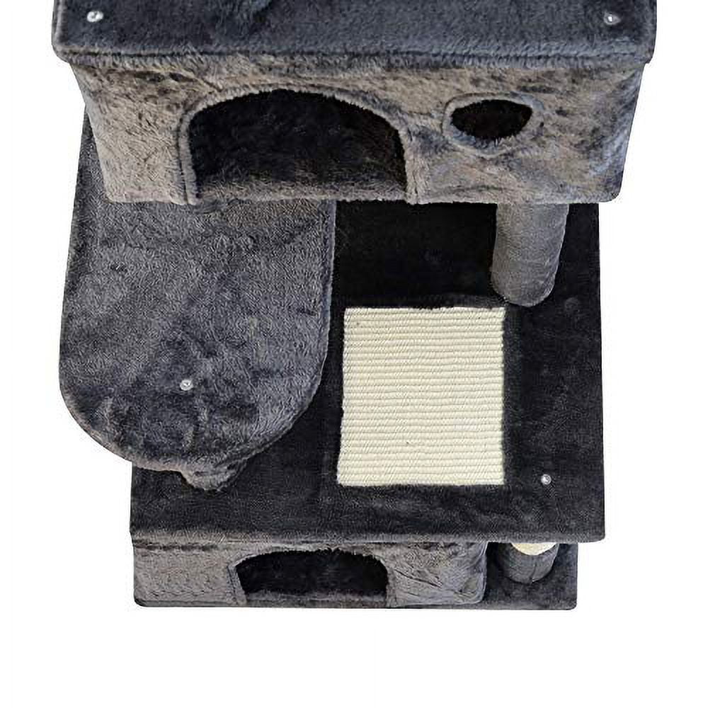 OTLIVE Newly Designed Cat Tree Condo, 51'' MultiLevel Large Cat