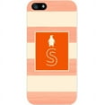 thumbnail image 1 of Critter Collection iPhone 5 Case, STRIPES, Orange Penguin, 1 of 2