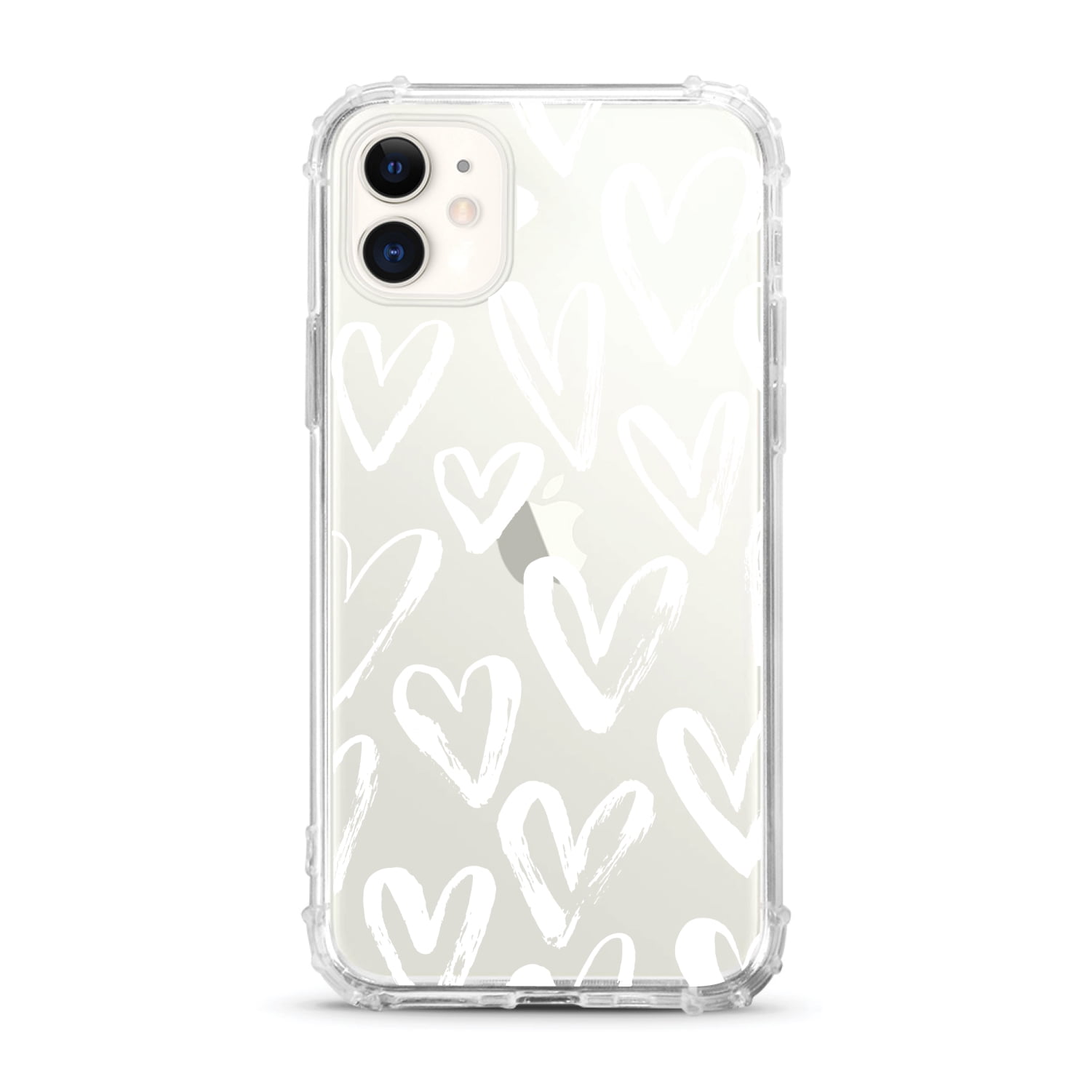 OTM Essentials iPhone 11 Phone Case, White Hearts - Walmart.com